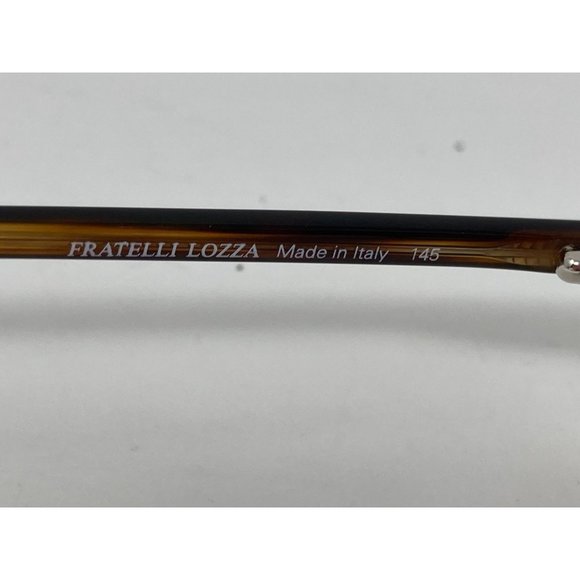 Vintage Fratelli Lozza Raul Eyglasses ~ Tortoise Yellow - Made in Italy - Picture 6 of 8